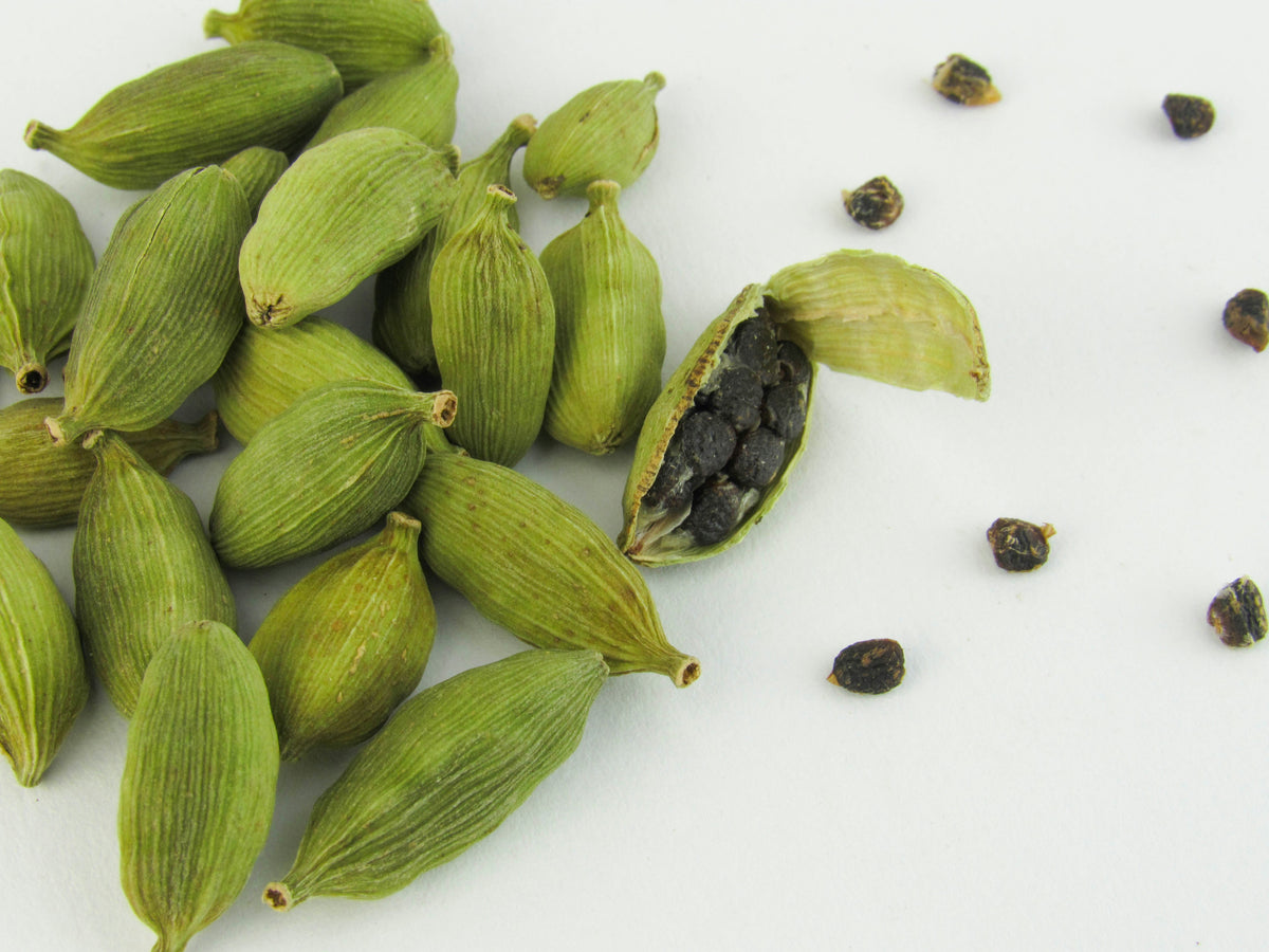 Cardamomo verde premium Puerto de Oriente para cocina e infusiones aromáticas