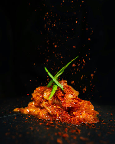 Pollo al Curry Rojo Thai: Viaje Gastronómico con Churney de Mango | Puerto de Oriente