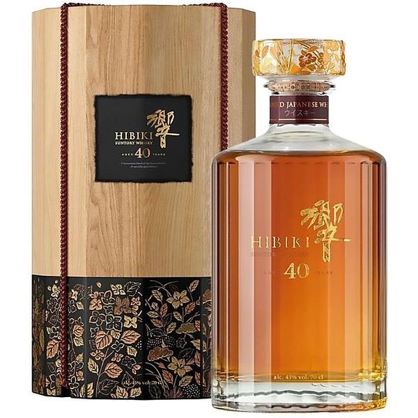 Whisky Suntory Hibiki 40 años